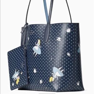 Kate Spade Alice in Wonderland Reversible Tote